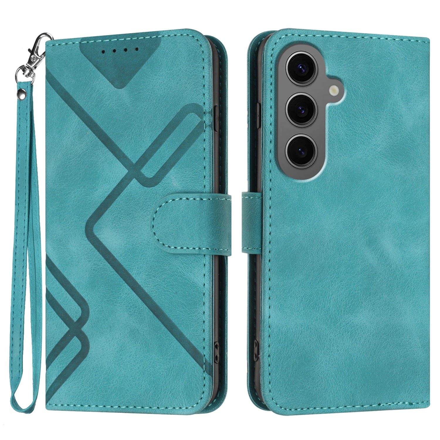 YX0040 For Samsung Galaxy S24+ Case Imprinted Leather Shockproof Wallet Phone Stand Cover YX0040 For Samsung Galaxy S24+ Case Imprinted Leather Shockproof Wallet Phone Stand Cover